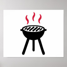 Grill BBQ Posters