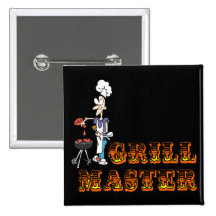 Grill-Meister Anstecknadelbutton