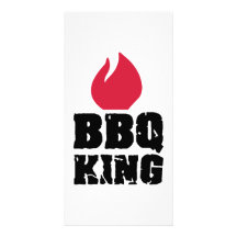 GRILLEN König Photo Grußkarte