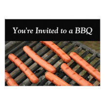 GRILLEN Party Individuelle Einladungen