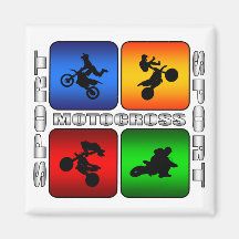 Großartiger Motocross Magnets