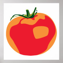 Große rote Tomate Plakate