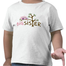 Große Schwester-Eulen-Reihe T-shirt