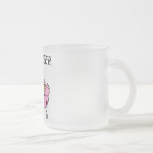 Große Schwester mit wenigen SIS-T-Shirts Kaffeehaferl
