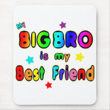 Großer Bro bester Freund Mousepads