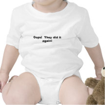 großer Bruder oops Baby Strampelanzug