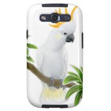Größerer zitronengelber Kasten Cockatoo-Samsung-Ga Samsung Galaxy S3 Hülle