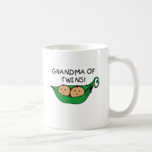 Großmutter der Zwillings-Hülse Kaffeehaferl