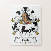 Grote Family Crest Puzzle