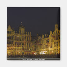Grote Markt, Brüssel, Belgien Magnete
