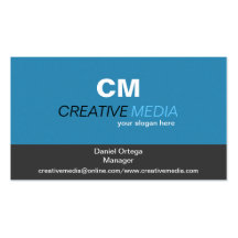 Groupe de médias - cartes de visite cartes de visite professionnelles