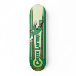 Grüne Laterne und Logo skateboards