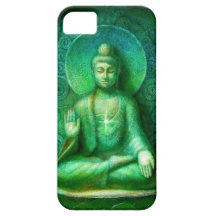 Grüner Buddha-Zen-Meditation iPhone 5 Kasten iPhone 5 Schutzhülle