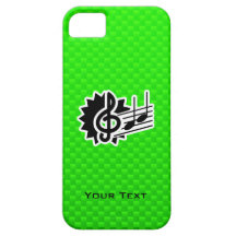 Grüner dreifacher Clef Etui Fürs iPhone 5