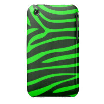 Grüner Zebra iPhone Kasten 3G/3GS