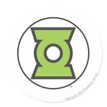 Grünes Laternen-Logo 11