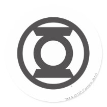 Grünes Laternen-Logo 14