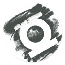 Grünes Laternen-Spray-Symbol