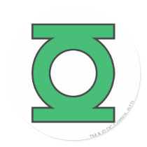 Grünes Laternensymbol