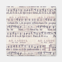 Grungy Art-Musik Kühlschrankmagnet