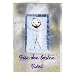 Grußkarte zum Vatertag