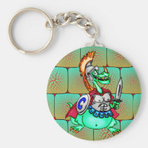 Guerrier de dragon porte-clés