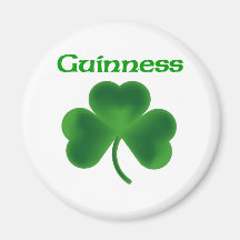 Guinness-Kleeblatt Kühlschrankmagnete