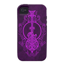 Guitare pourpre complexe étui Case-Mate iPhone 4