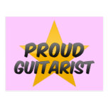 Guitariste fier cartes postales