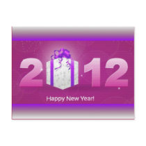 Guten Rutsch ins Neue Jahr 2012!  Postkarte