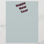 guten Rutsch ins Neue Jahr Flyerdesign