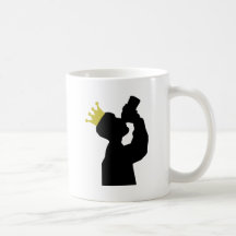 Guzzler mit Kronenikone Kaffeetassen