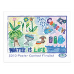 H2O konservieren Postkarte
