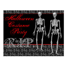 Halloween-Kostüm-Party - Aufstieg von den Toten! Postkarte