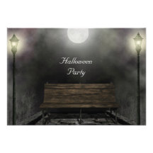 Halloween-Party inviation Dunkelheit Individuelle Ankündigungen