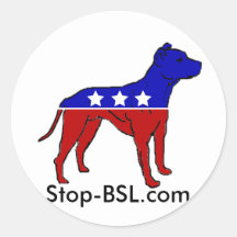 Halt-BSL Logoaufkleber