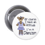 Haltungs-Tänzer Button
