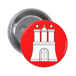 Hambourg, Allemagne Badges Avec Agrafe