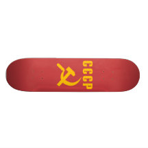 Hammer und Sichel cccp UDSSR Skateboarddeck