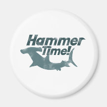 Hammer-Zeit Kühlschrankmagnete