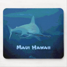 Hammerhai, Maui Hawaii Mousepad