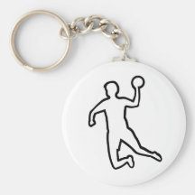 Handballspieler Schlüsselanhänger
