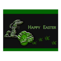 Happy Easter Postkarte