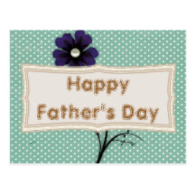Happy Father's Day Post card