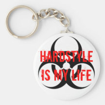 HARDSTYLE is my life Schlüsselanhänger