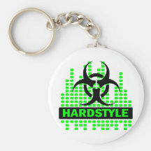 Hardstyle Tempoentwurf Schlüsselanhänger