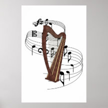 Harpe Posters
