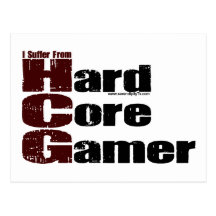 Harter KernGamer Postkarte
