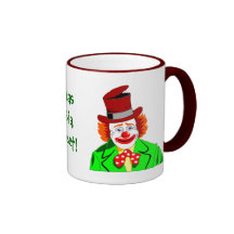 Hat großen Fuß-Clown-Becher Teetasse