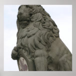 Haut lion majestueux de la Renaissance Affiches